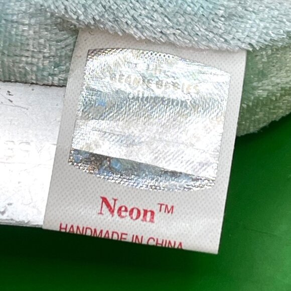 Ty Beanie Baby Lot 5 Piece Bundle Frog Seahorse Ostrich Stork Walrus Collection - Picture 4 of 16